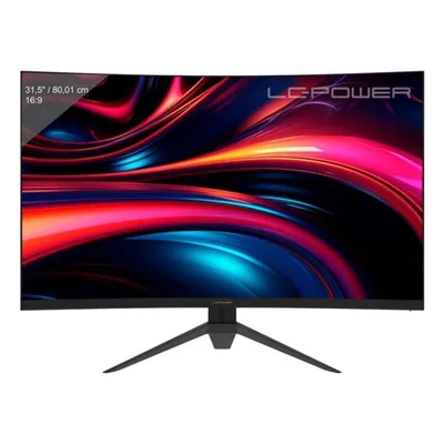 Monitor 2-POWER LC-M32QC 32" Quad HD 180Hz VA Curved FreeSync Premium Höhenverstellbar
