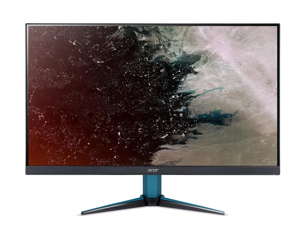 Gaming-Monitor Nitro VG2, VG272UV, Schwarz/Blau, 27 Zoll, WQHD, IPS, 180 Hz, 2 ms