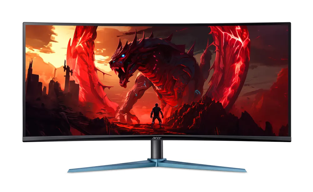Monitor Acer Nitro ED0 ED340CUJ0BMIIPX 34" WQHD 120Hz VA Curved 1ms AdaptiveSync