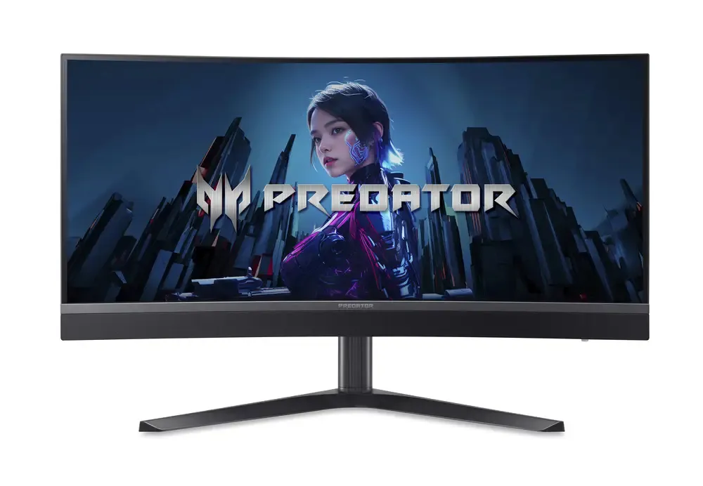 Monitor Acer Predator X34V3bmiiphuzx 34" UltraWide Quad HD 180Hz VA Curved HDR1000 1ms FreeSync