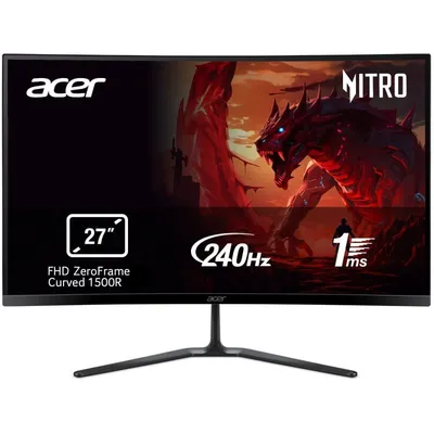 Acer Nitro ED270X2bmiipx 27" LED VA FullHD 240Hz FreeSync Premium Curved Lautsprecher