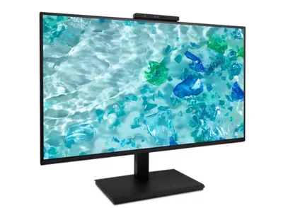 Monitor Acer B247Y D6 24" FullHD LED 4 ms Schwarz Lautsprecher Webcam Mikrofon