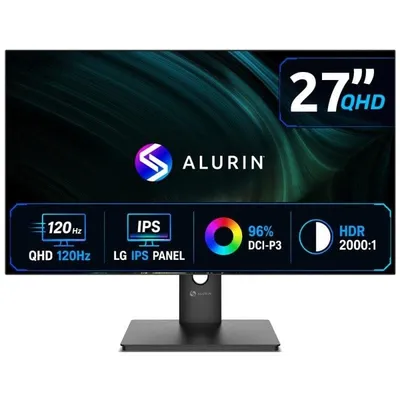 Monitor Alurin CoreVision 27 IPS QHD 120Hz FreeSync HDR 1ms