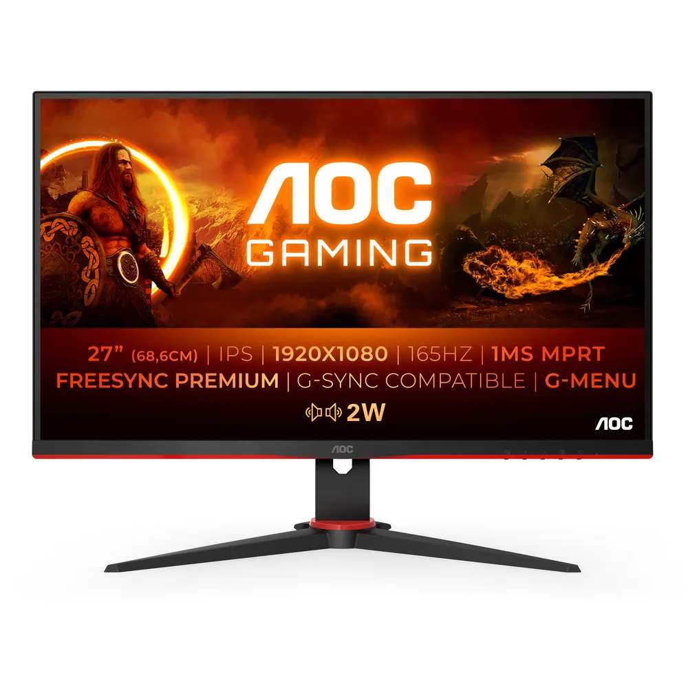 AOC Gaming 27G2SPAE/BK | 27g2spae/bk | G2 Series - LED-Monitor