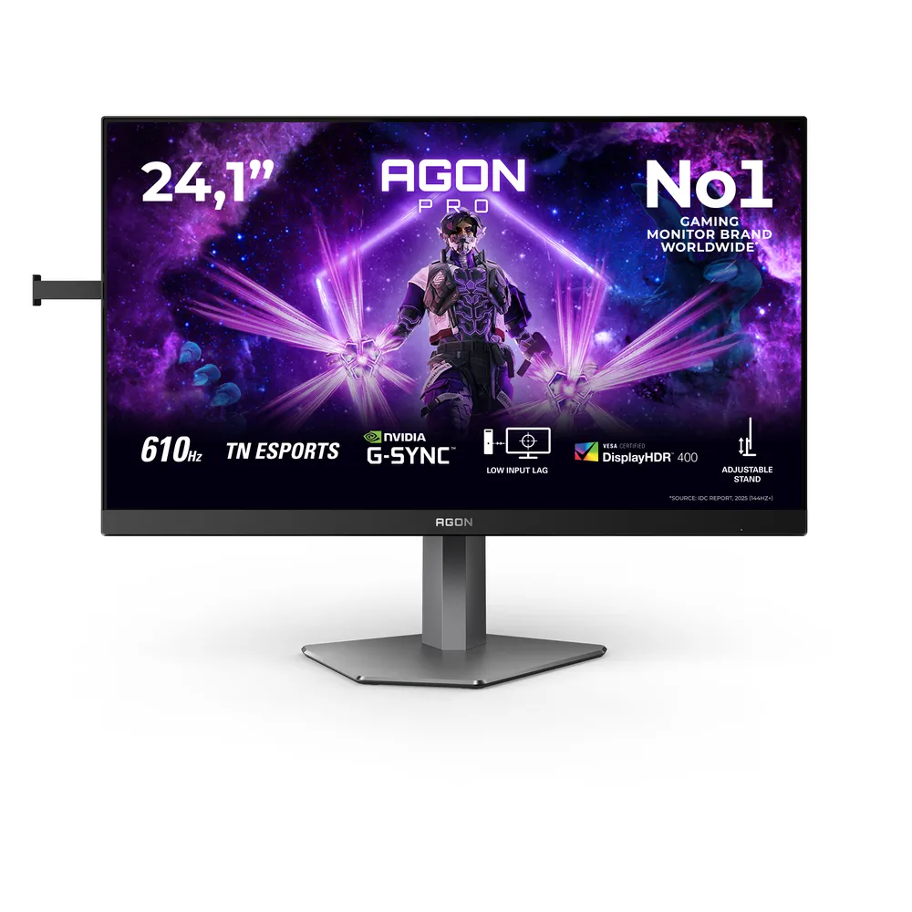 Monitor AOC AG246FK6 610Hz TN eSports HDMI 2.1 HDR400 Ergonomisch