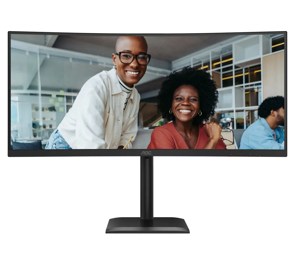 Monitor AOC CU34E4CV 34" WQHD 120Hz HDR10 Ultrawide KVM Docking PD90W