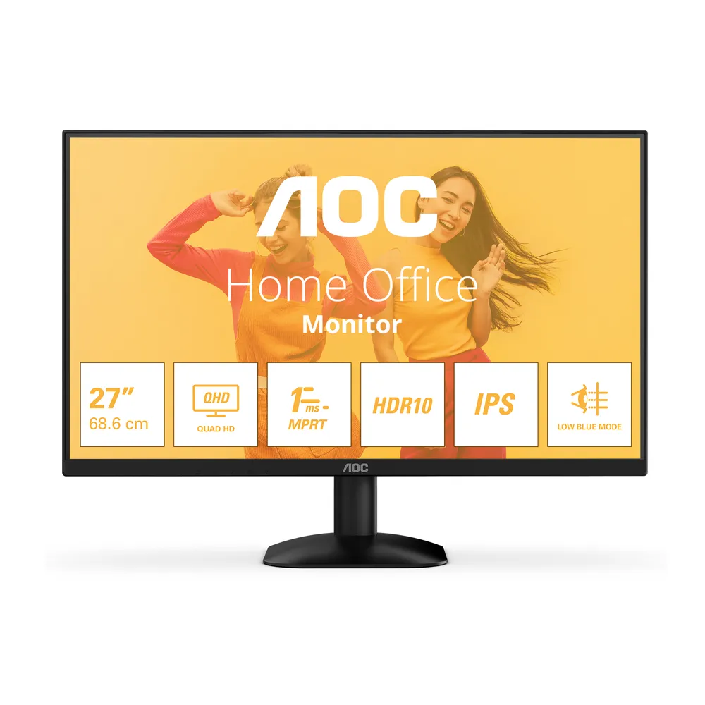 Monitor AOC Q27B35E 27" QHD 75Hz IPS HDR10 1ms Frameless