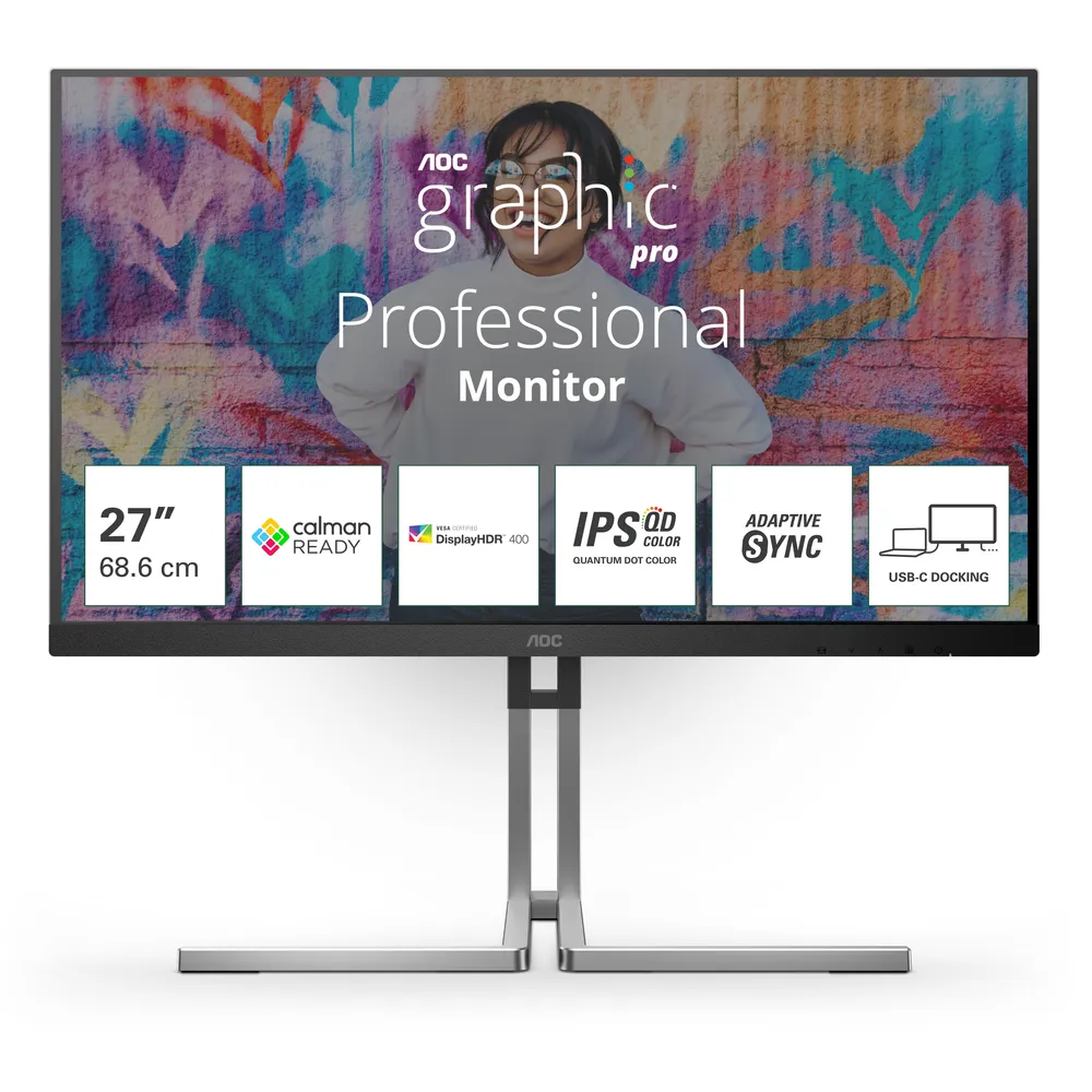 AOC Q27U3CV 27p IPS QD WLED WQHD 75Hz