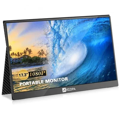 Tragbarer Monitor Arzopa A1 Max, 17,3 Zoll, FullHD, IPS, HDR