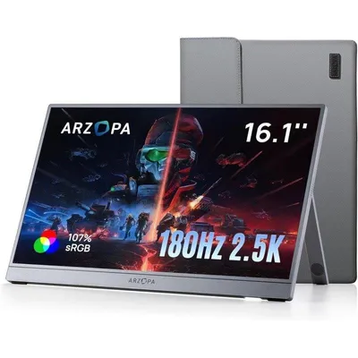 Monitor Arzopa Z3FC 16,1" QHD 180Hz IPS Tragbar USB-C Mini HDMI