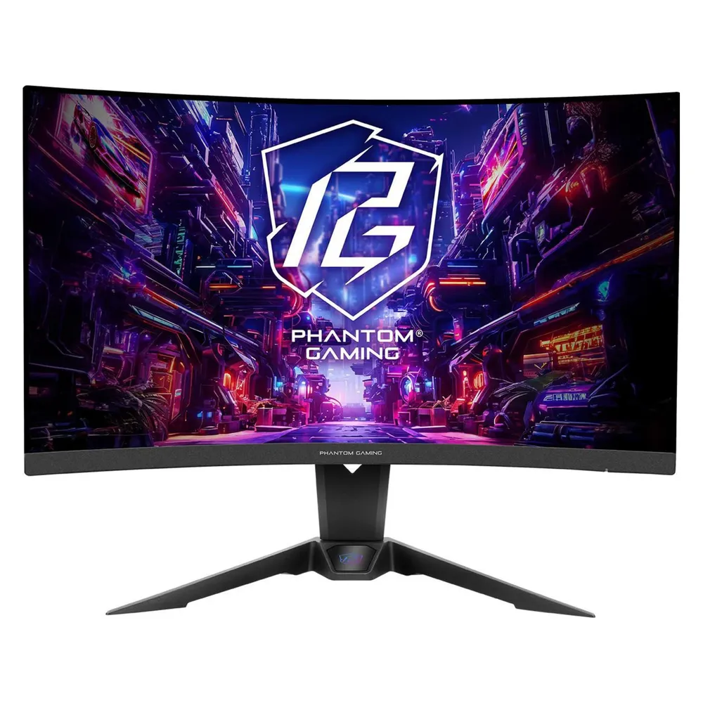 Monitor ASRock Phantom Gaming 27" Quad HD 180Hz VA Curved FreeSync HDR400