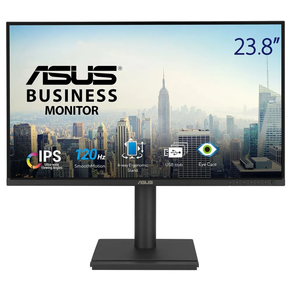 Monitor ASUS BE249QG 24" FullHD 120Hz IPS Rahmenlos Höhenverstellbar