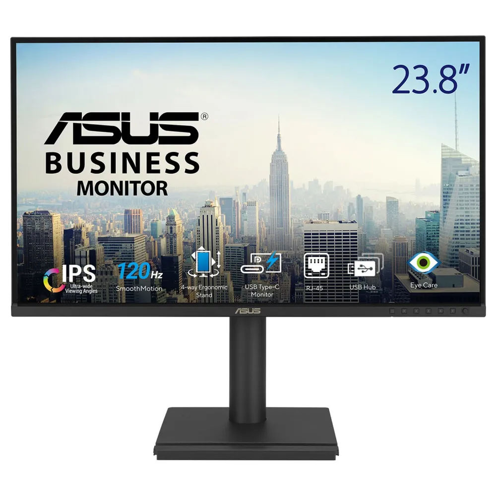 Monitor ASUS BE249CGN 23.8" FullHD 120Hz IPS USB-C Docking DisplayPort Ergonomisch