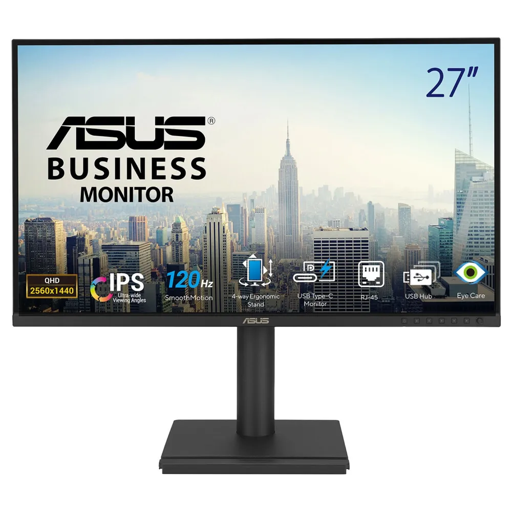 Monitor Asus BE27ACGN 27" Quad HD 120Hz IPS USB-C Höhenverstellbar