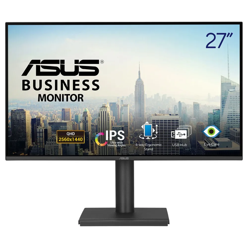 Monitor ASUS BE27AQ 27" WQHD 75Hz IPS HDR10 Höhenverstellbar 5ms