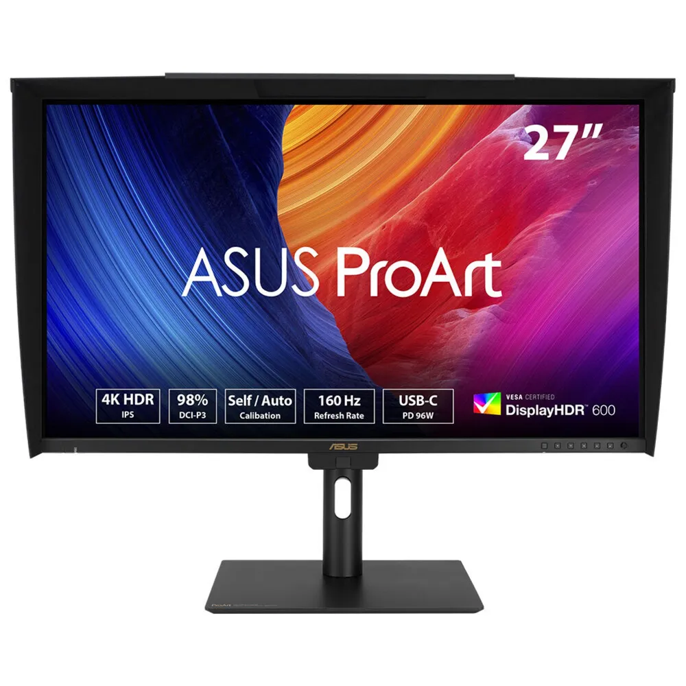 Monitor ASUS ProArt PA27UCGE 27" 4K UHD 3840x2160 160Hz IPS LED 1ms HDR10 Hybrid Log-Gamma