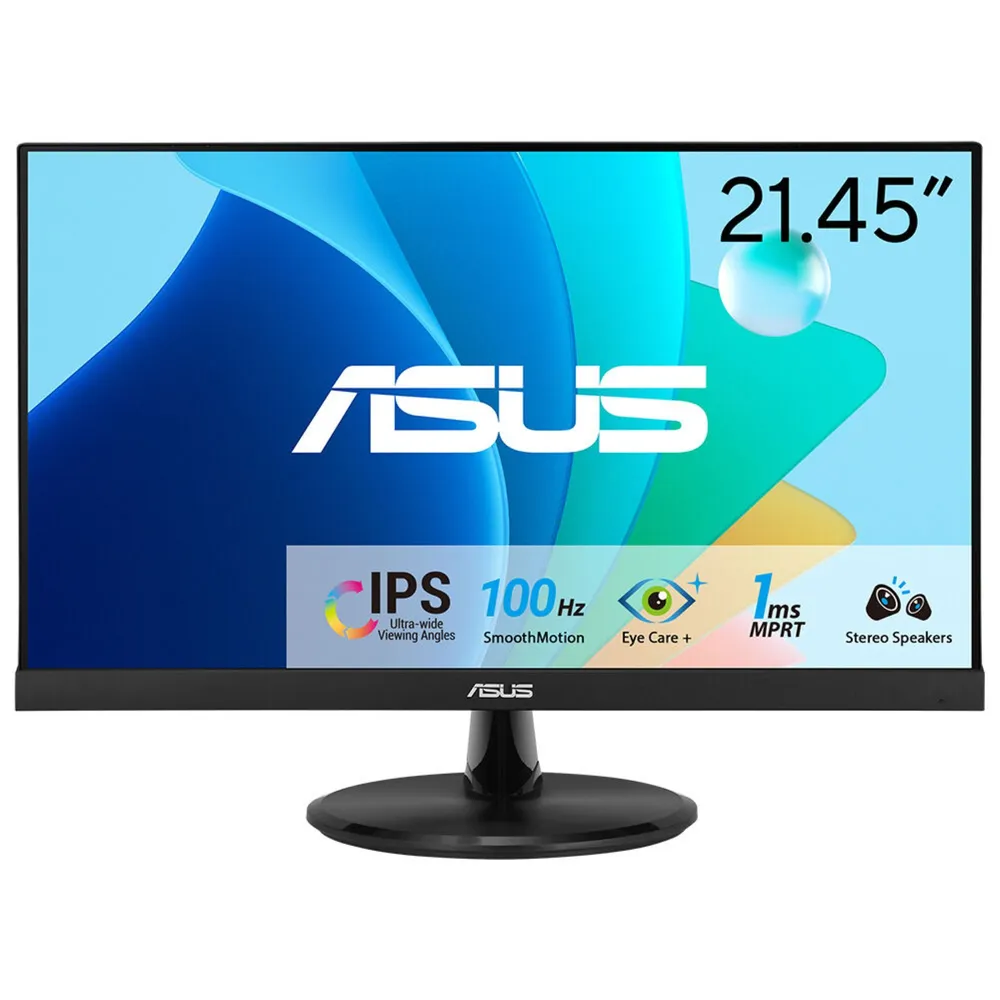 Monitor Asus VP229HF 21.4" FullHD 100Hz IPS 1ms Eye Care VESA HDMI