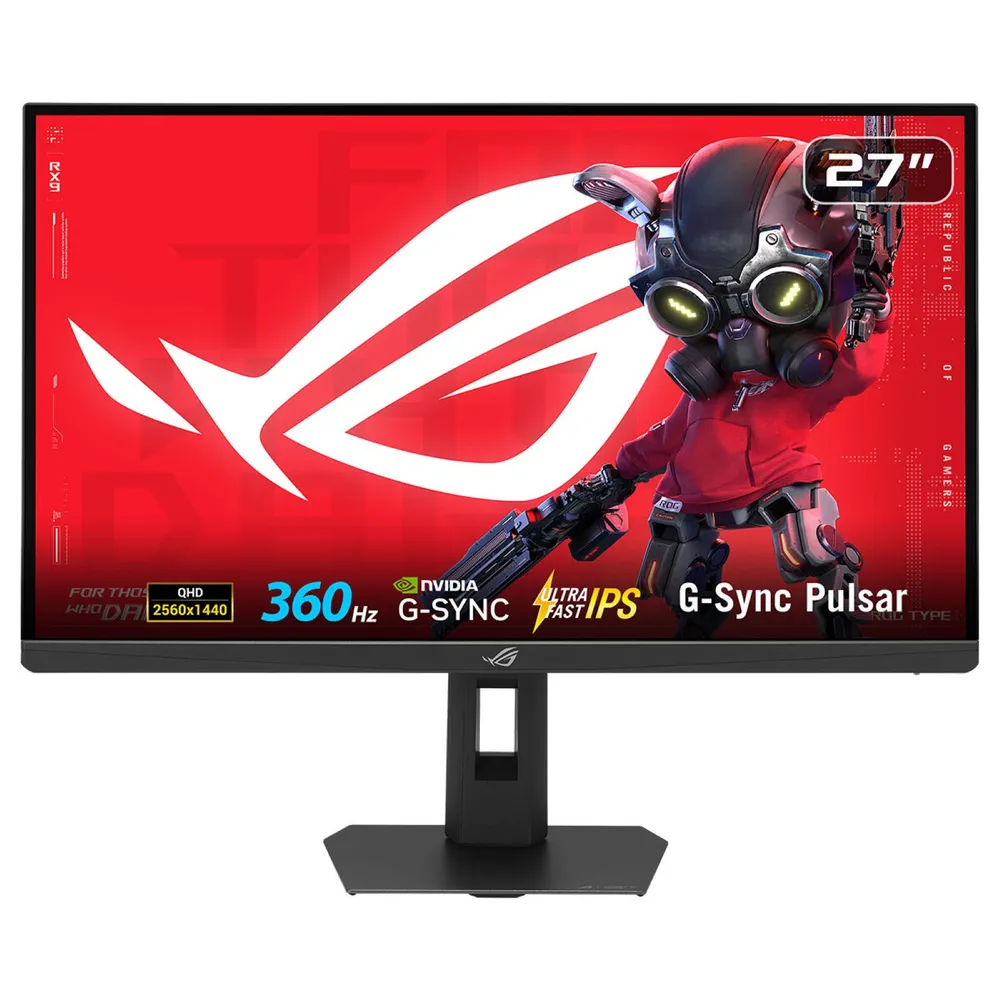 Monitor Asus ROG Strix XG27AQNGV 27" Wide Quad HD 360Hz IPS HDR10 G-SYNC Höhenverstellbar 1ms