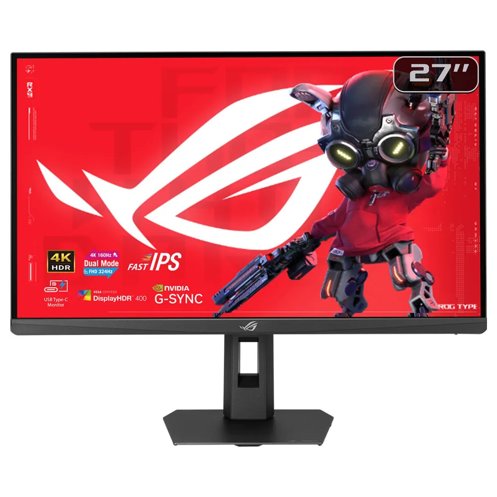 Monitor ASUS ROG Strix XG27UCSR 27" UltraHD 4K 160Hz Fast IPS HDR10 G-SYNC FreeSync Höhenverstellbar