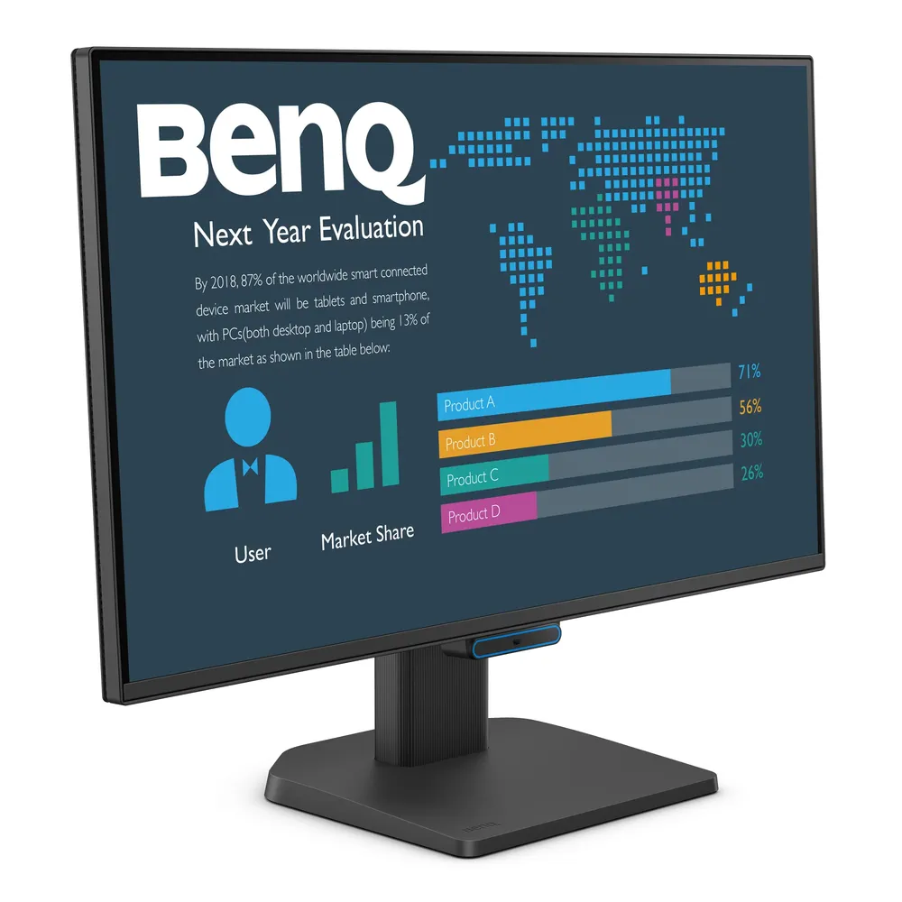 Monitor BenQ BL2490C 23,8" Full HD 144Hz IPS Lautsprecher Flicker-Free