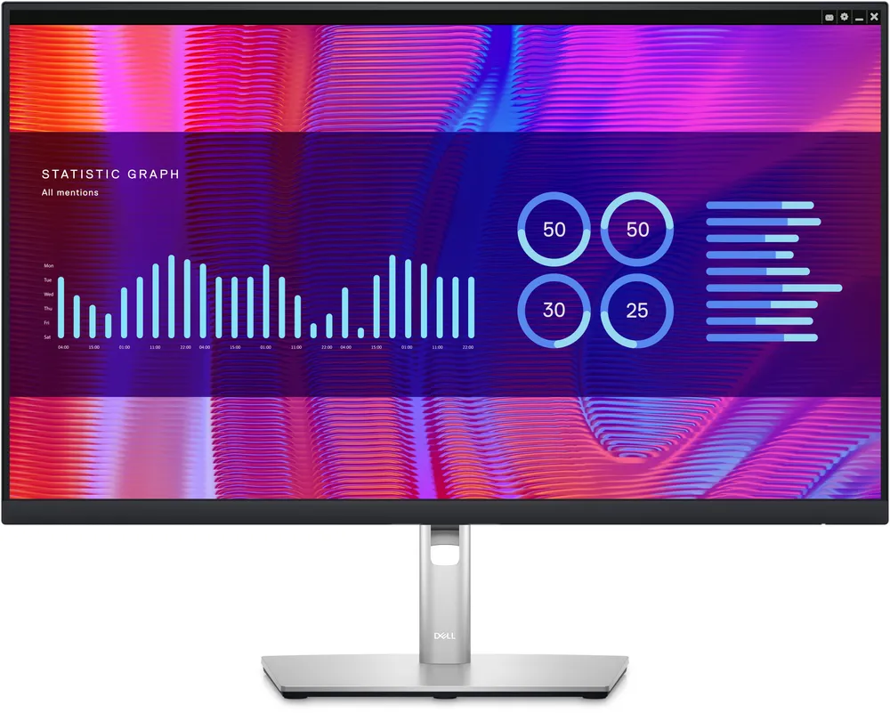 Monitor Dell P2723DE 27" QHD 60Hz IPS USB-C Hub Höhenverstellbar 5ms
