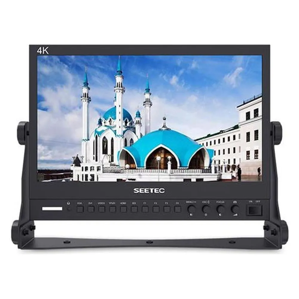 Feelworld SEETEC 13.3" Aluminum Design IPS 1920x1080 Pro Broadcast LCD Monitor with 3G SDI HDMI AV