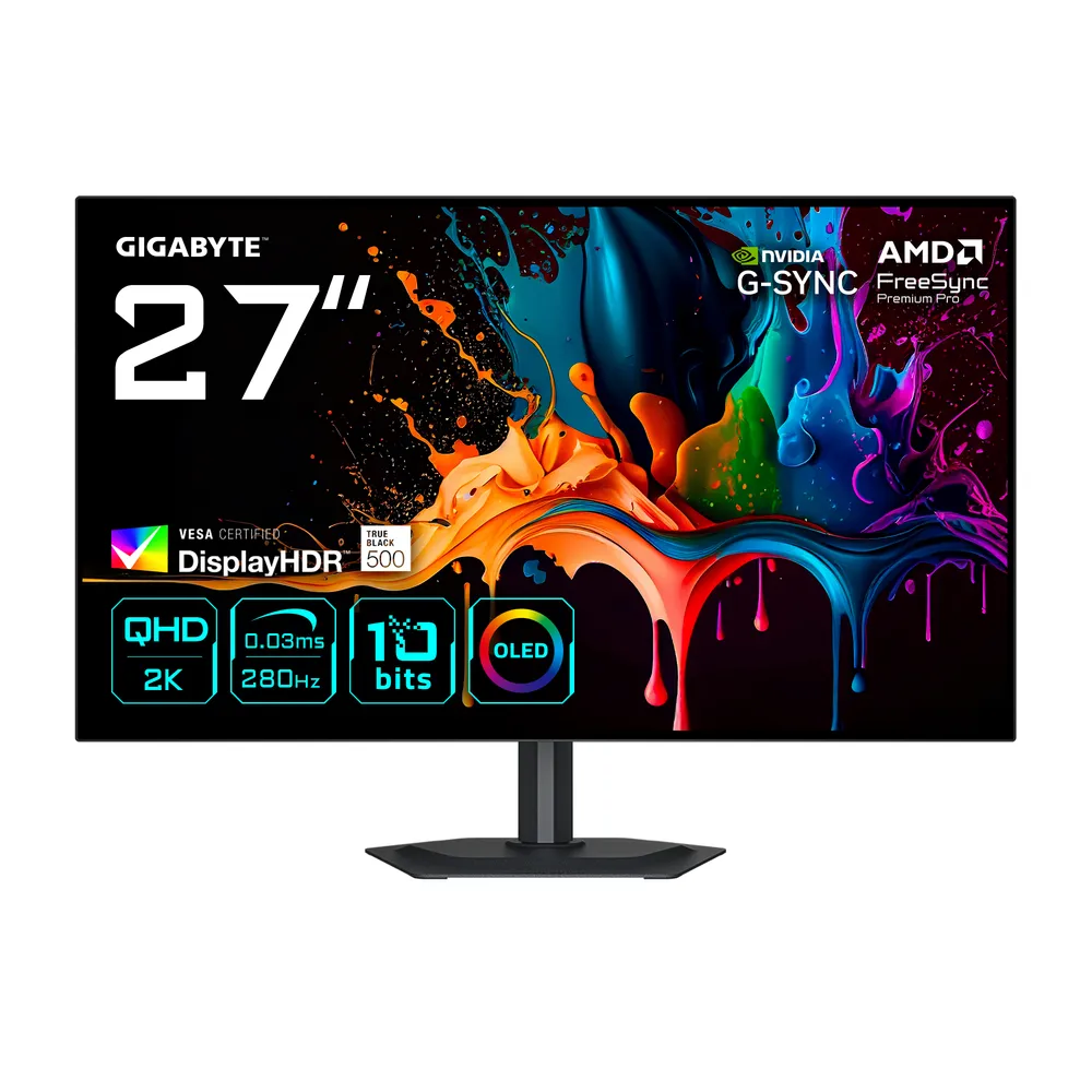 Monitor Gigabyte MO27Q28G 27" QHD 280Hz WOLED Tandem OLED 0