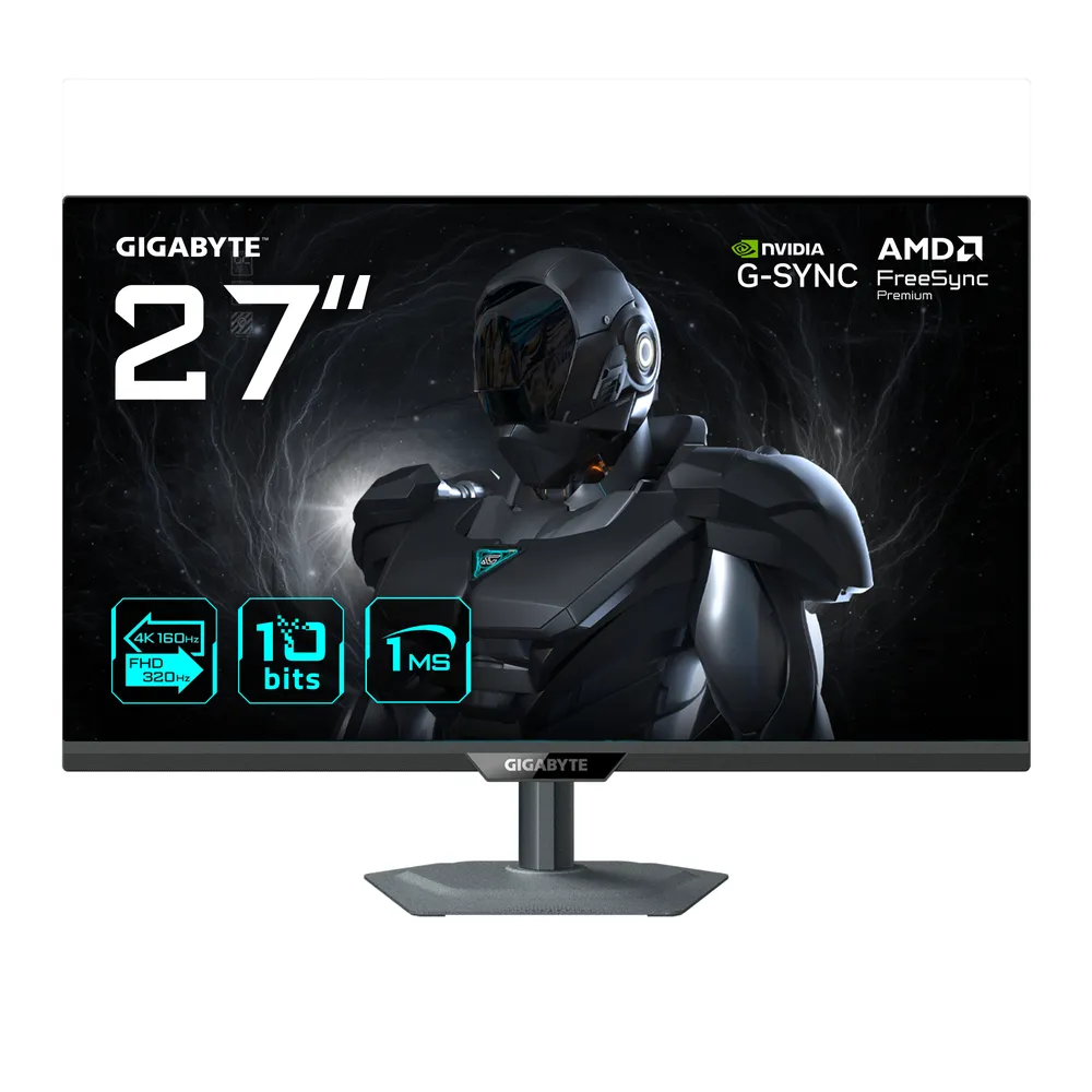 Monitor Gigabyte G27UP 27" UltraHD 4K 160Hz SS-IPS FreeSync Premium HDR10