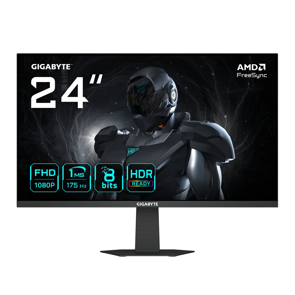 Gigabyte GS24F14A 24" FullHD IPS Monitor 175Hz 1ms FreeSync HDR Gaming