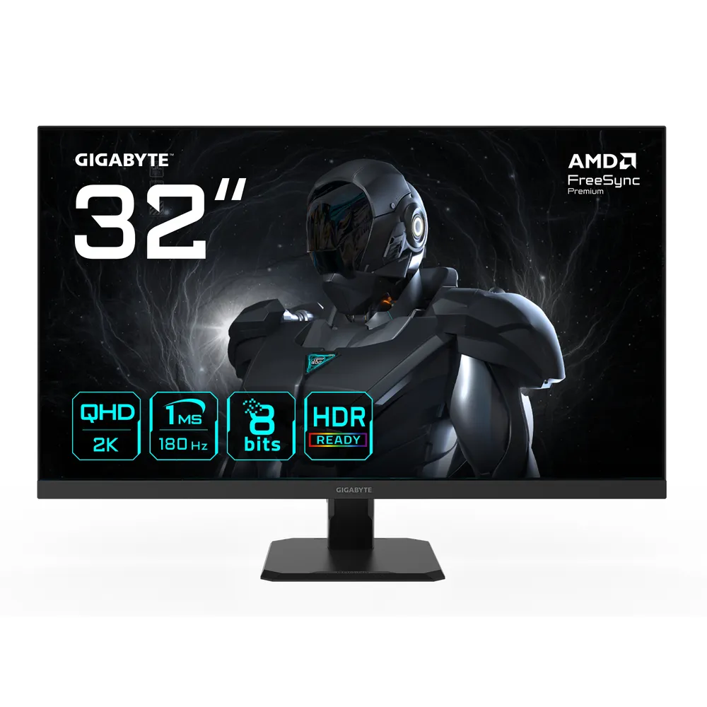Monitor Gigabyte GS32QA 32" QHD 180Hz SS-IPS HDR FreeSync Premium 1 ms