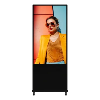Monitor Hikvision DS-D6055UN-D/S 55" UltraHD 4K IPS LED Android WiFi 24/7
