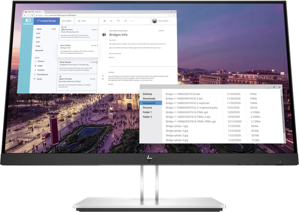 HP E-Series E23 G4 | 9vf96aa#abb | 58,4 cm (23") - 1920 x 1080 Pixel