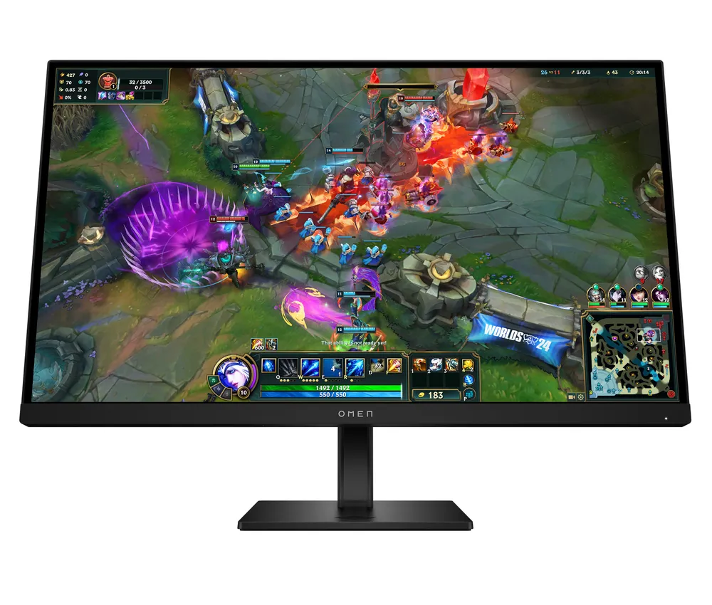 Monitor HP OMEN 27qs G2 27" Quad HD 280Hz LCD G-SYNC FreeSync HDR400 1ms