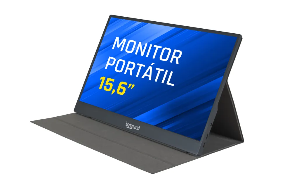 Iggual MPL156 15,6″ 1080p 60Hz IPS Laptop-Lautsprecher USB-C HDMI VESA
