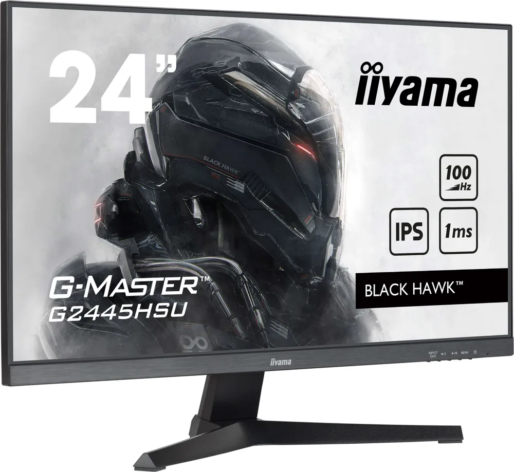 Gaming-Monitor G-MASTER G2445HSU-B2, Schwarz, 23,8 Zoll, Full HD, IPS, 100 Hz, 1 ms