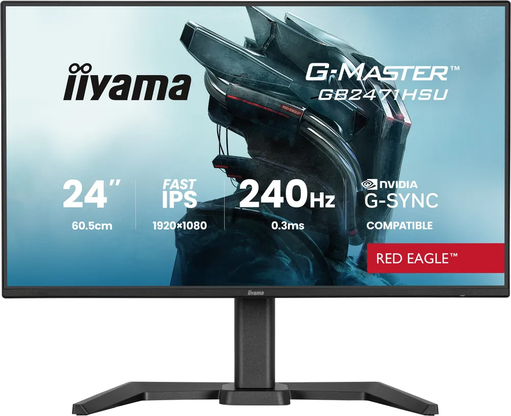 Iiyama G-MASTER Red Eagle GB2471HSU-B1 | gb2471hsu-b1 | LED-Monitor - Gaming