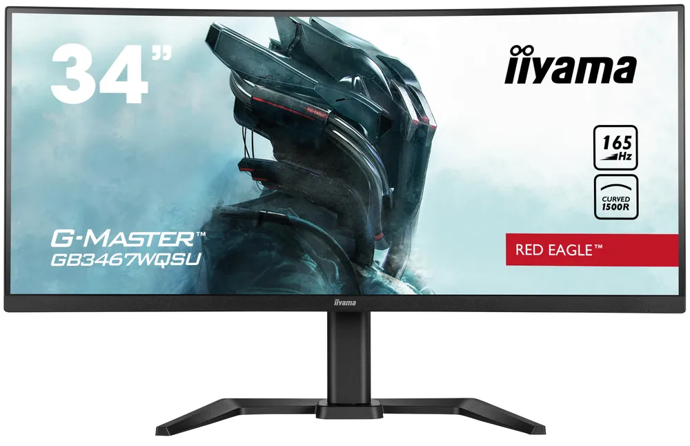 Iiyama G-MASTER Red Eagle GB3467WQSU-B5 | gb3467wqsu-b5 | LED-Monitor - gebogen