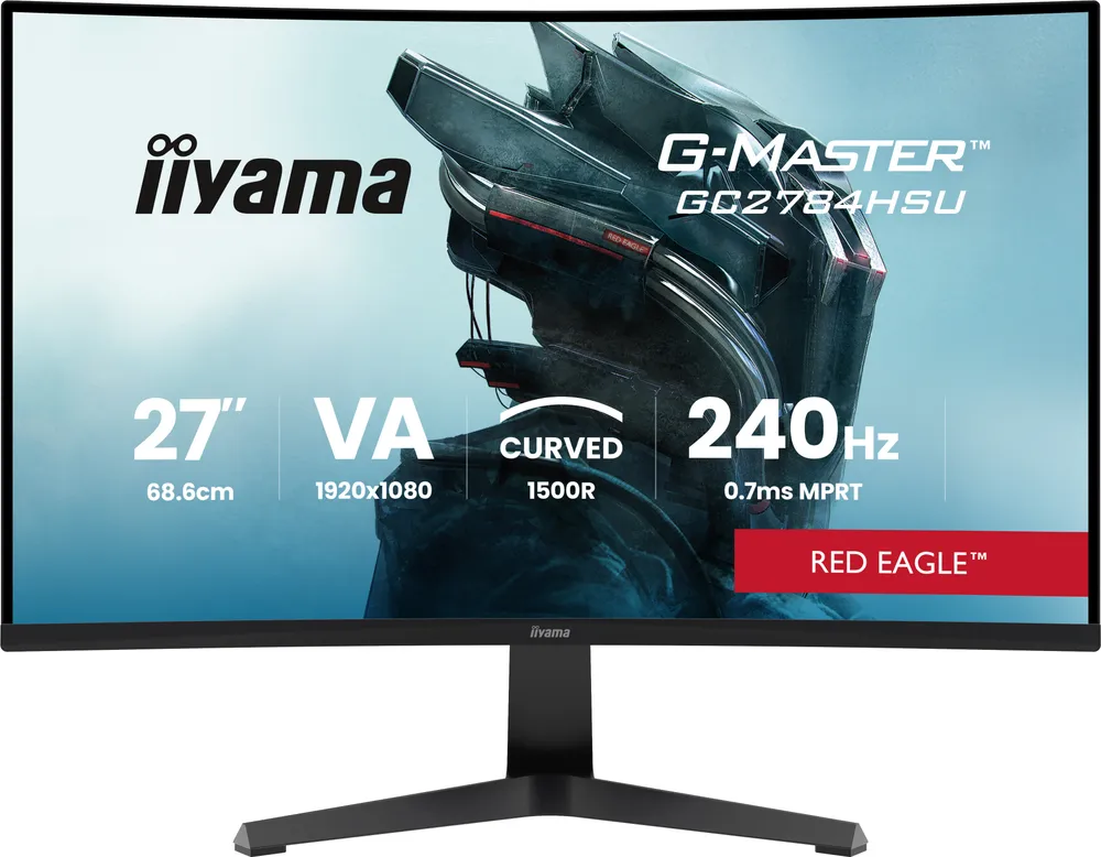 Iiyama G-MASTER Red Eagle GC2784HSU-B1 | gc2784hsu-b1 | LED-Monitor - Gaming