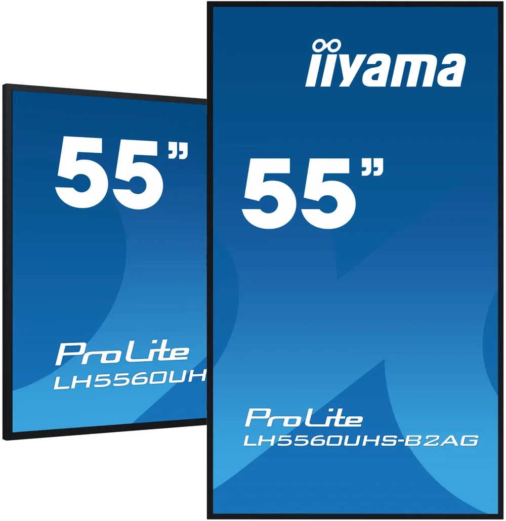 Iiyama ProLite LH5560UHS-B2AG | lh5560uhs-b2ag | 140 cm (55") Diagonalklasse (139 cm (54.6")