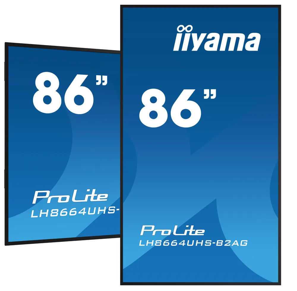 Iiyama LH8664UHS-B2AG | lh8664uhs-b2ag | Digital Signage Flachbildschirm - 2,18 m (86")