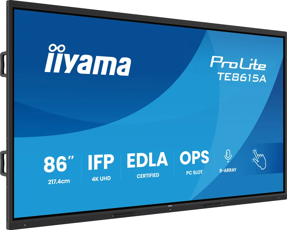 iiyama ProLite TE8615A-B1AG | te8615a-b1ag | 85.6" 4K UHD interaktives Display