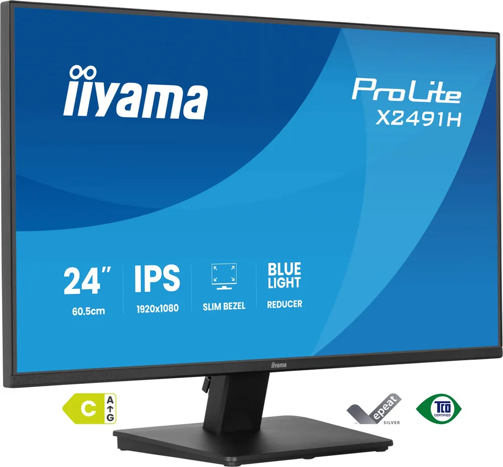 Monitor iiyama ProLite X2491H-B1 24" FullHD 120Hz IPS 1ms Rahmenlos