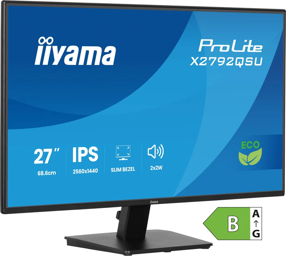 iiyama ProLite X2792QSU-B1 Monitor 68.6cm (27") WQHD | x2792qsu-b1 | IPS - 3ms