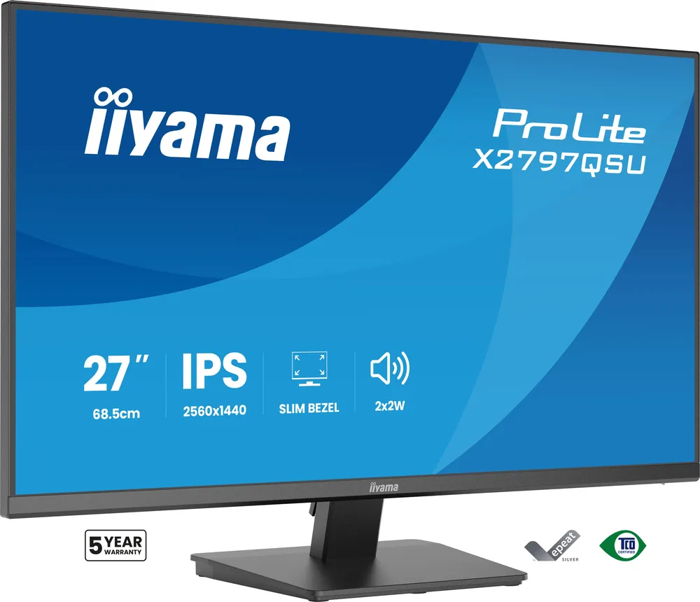 Iiyama ProLite X2797QSU-B1 | x2797qsu-b1 | LED-Monitor - 68.6 cm (27")