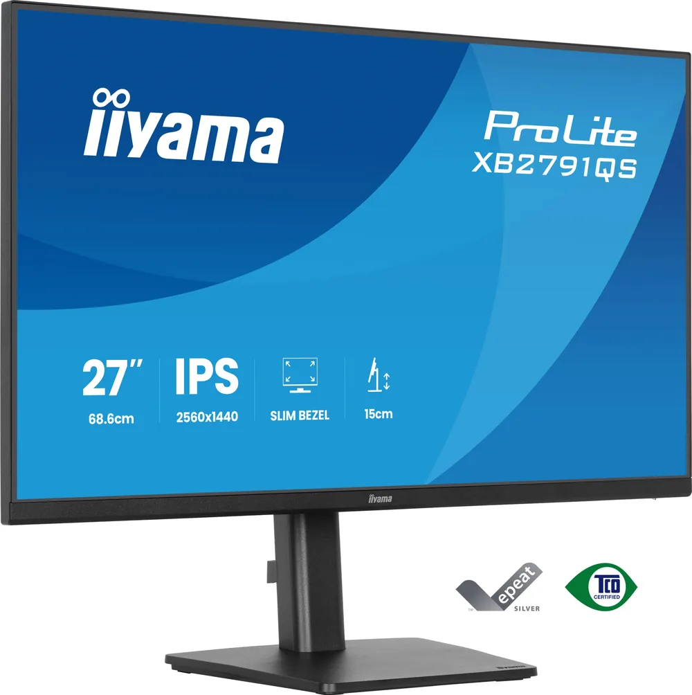 iiyama ProLite XB2791QS-B1 Monitor 68.6cm (27") WQHD | xb2791qs-b1 | IPS - 1ms