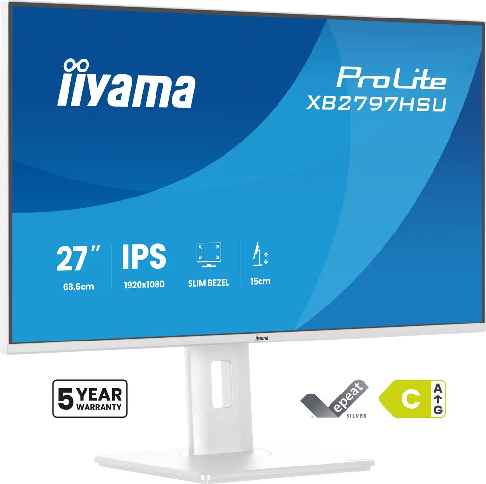iiyama ProLite XB2797HSU-W1 Monitor 68.6cm (27") Full HD | xb2797hsu-w1 | IPS - 4ms