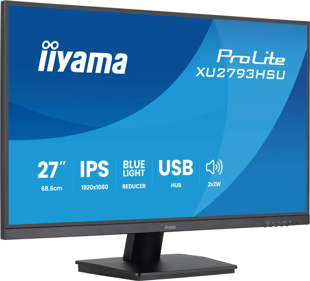 iiyama 68.6cm (27") XU2793HSU-B7 16:9 HDMI+DP+2xUSB IPS