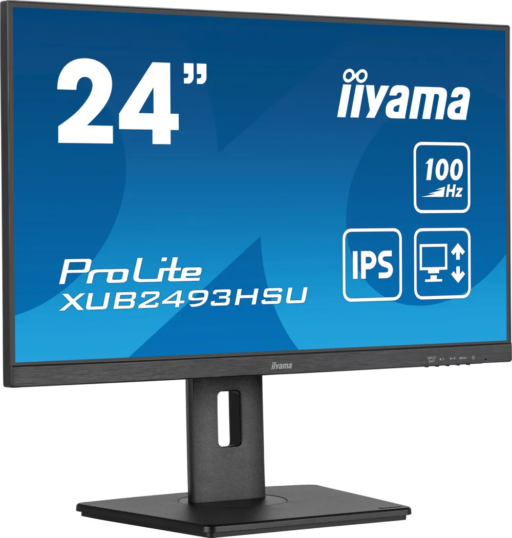 iiyama ProLite XUB2493HSU-B7 Monitor 60.5cm (23.8") Full HD | xub2493hsu-b7 | IPS - 1ms