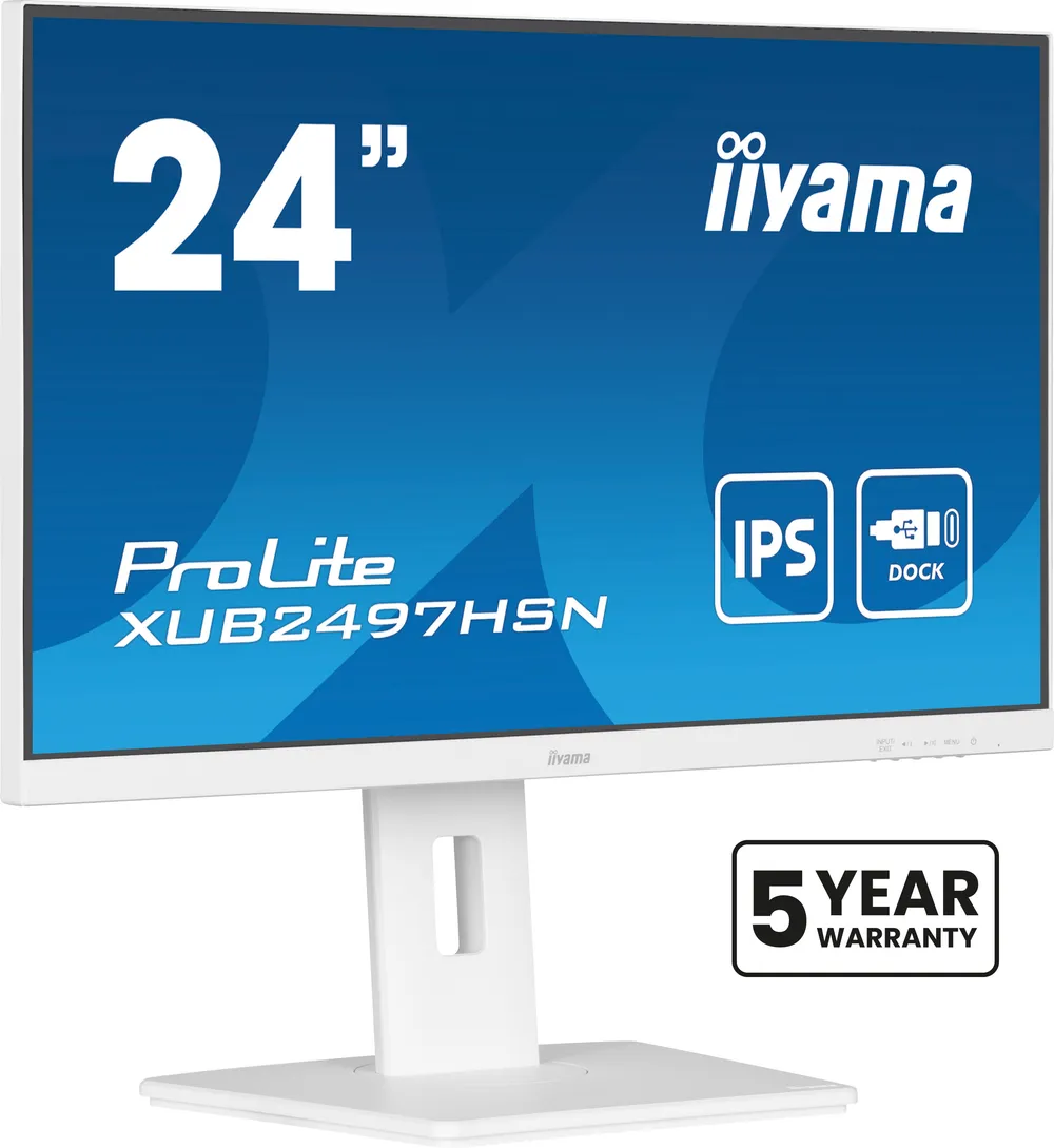 iiyama ProLite XUB2497HSN-W2 Monitor 60.5 cm (23.8") Full HD | xub2497hsn-w2 | IPS - 1ms