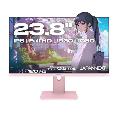 JAPANNEXT JN-IPS238G120F-HSP-PK 23,8" IPS FullHD 120Hz Höhenverstellbar FreeSync